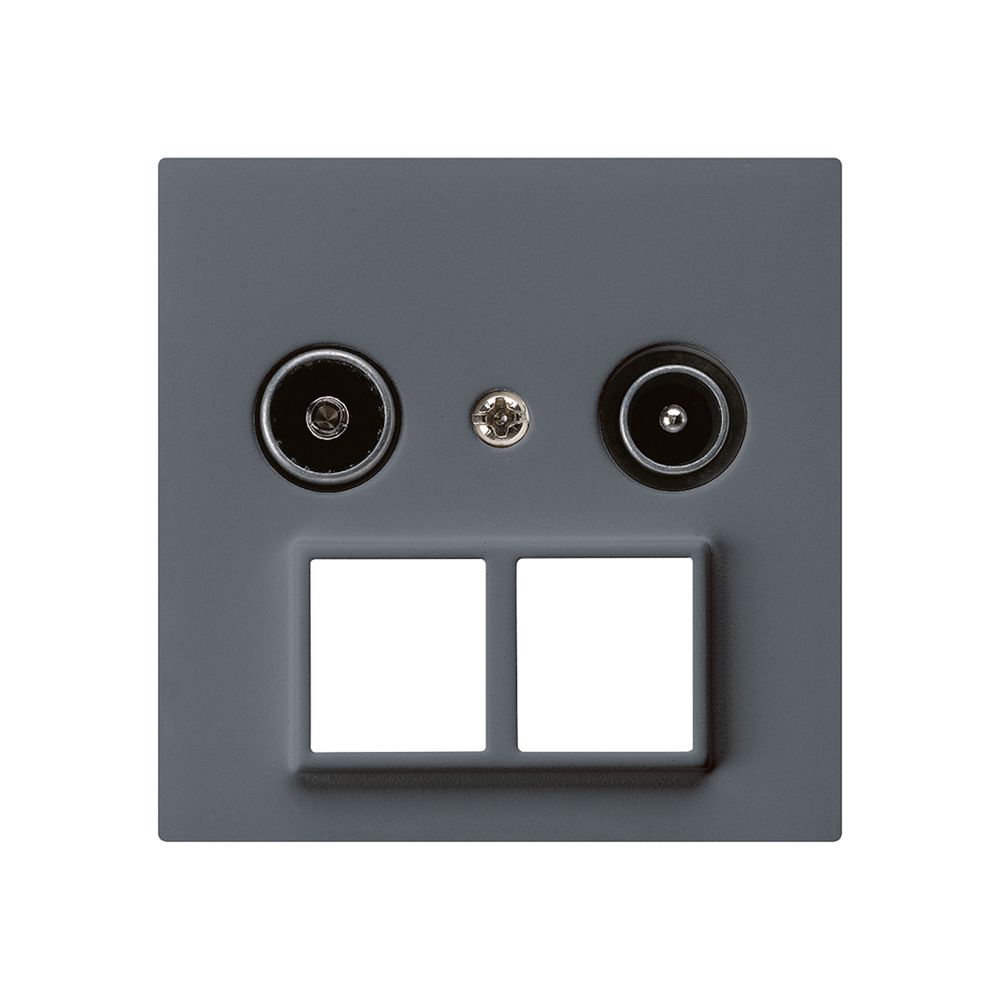 Prise d'antenne ENC R/TV HMS kallysto A 23dB anthracite