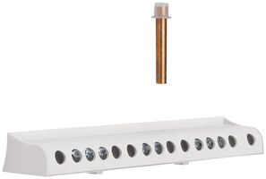 N-Schiene Hager für Messingschienenverteiler 125A+160A 14 Klemmenstellen