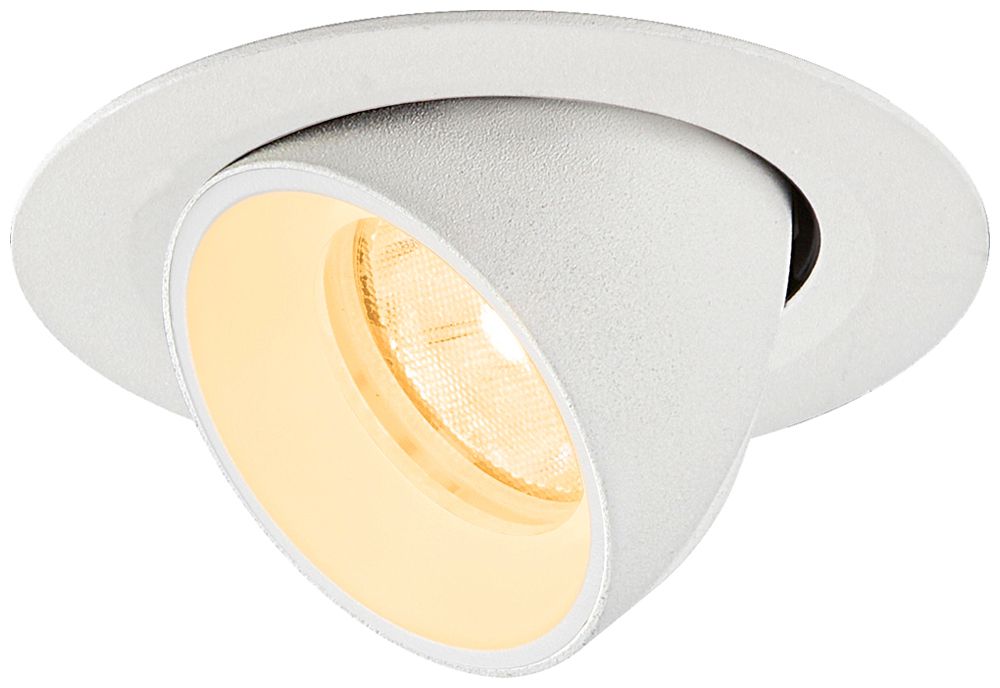 LED-Downlight SLV NUMINOS GIMBLE XS 6.9W 950lm 3000K NB DALI Ø80×57mm ws