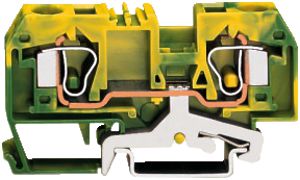 Klemme WAGO 2L 10mm² grün/gelb