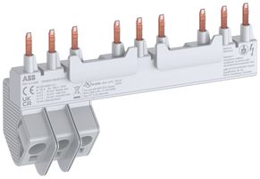 Peigne de raccordement ABB PS1-3-1-65K, p.3×MS132-K+0.5UM 3L 65A 149.9mm Push-In