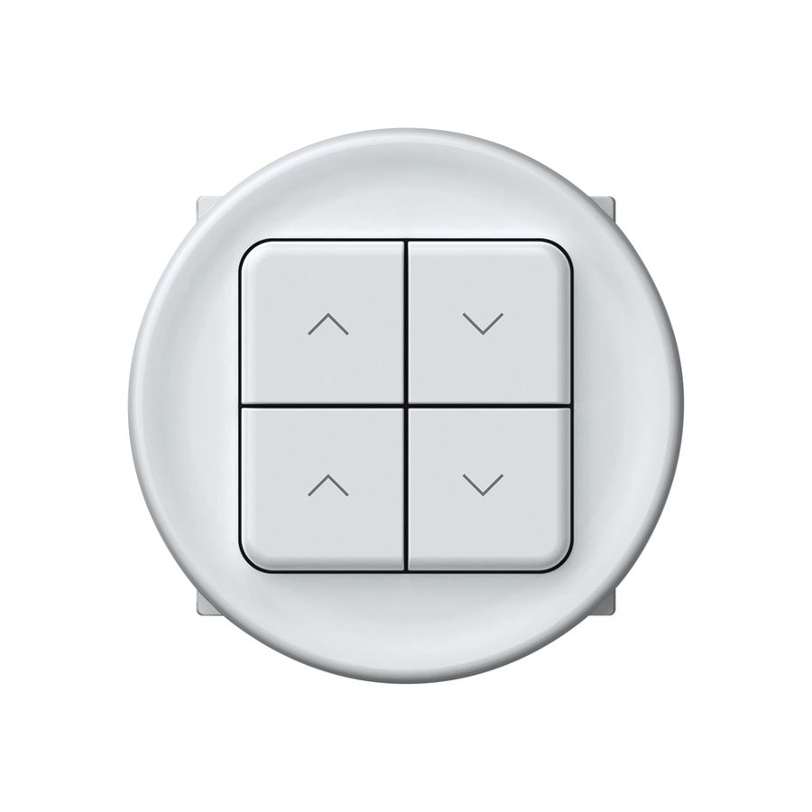 Jalousieaktor KNX origin 4×Tasten weiss