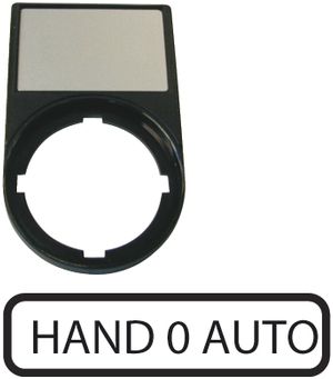 Porte-plaquette ETN RMQ HAND-O-AUTO noir