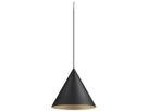 Lampada sospesa SLV MAGICO 38 E27 1×10W REG Ø380mm nero/oro