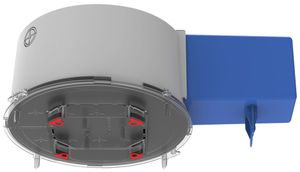 EB-Gehäuse Spotbox LED Betriebsgerätebox 115×115mm mit Tank 130mm