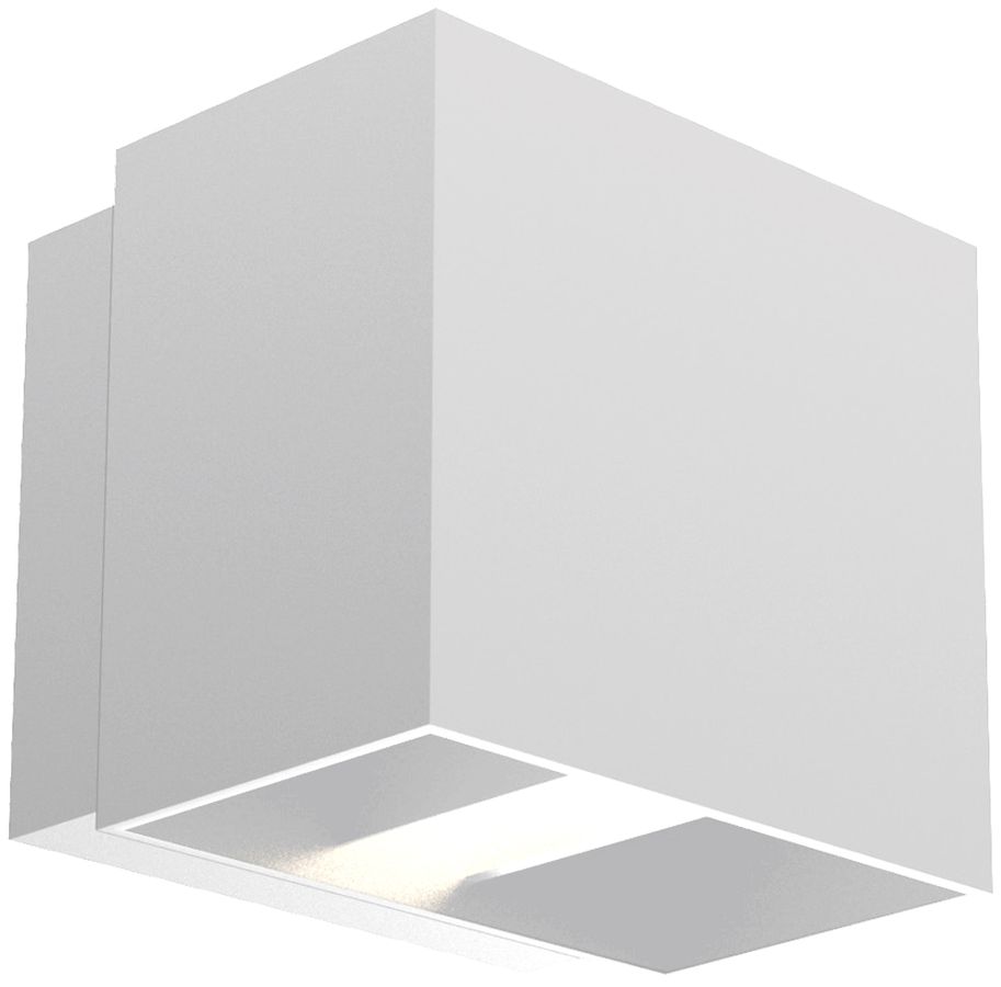 Applique LED QUADRO 10W, 900lm, 3000K, IP65, 120×100×97mm, blanc