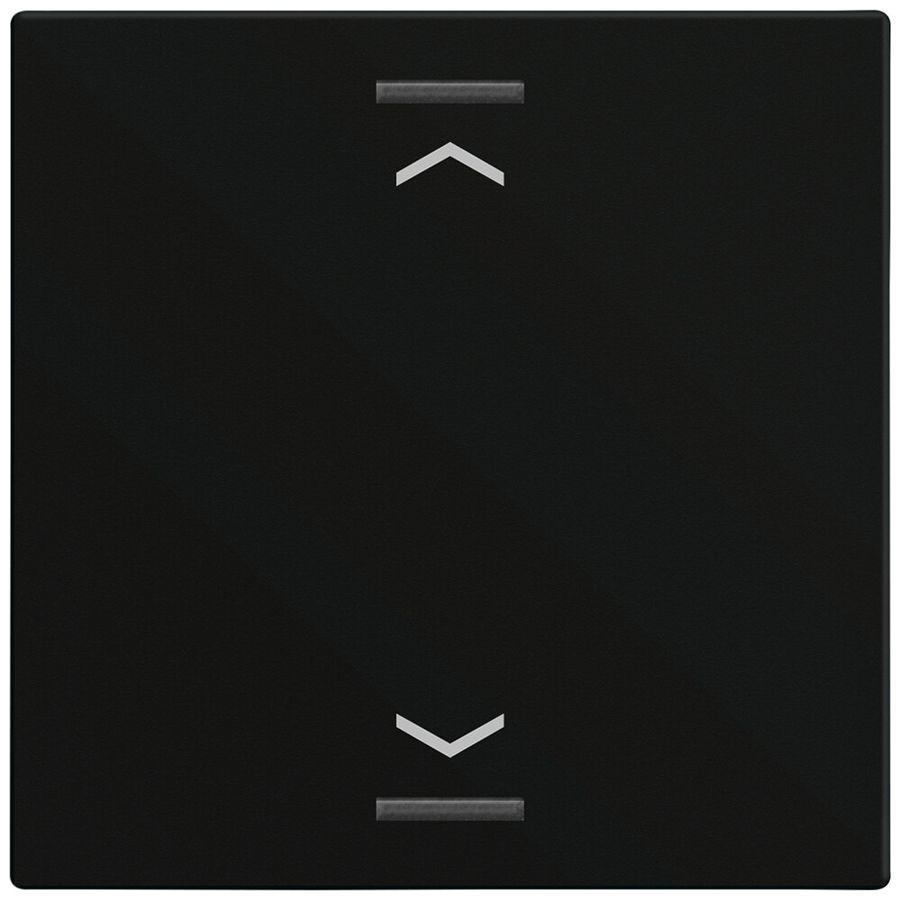 Wippe MDT BE-TAL60W116.A1 1T/2B f.Sensortasten schwarz matt "Jalousie"