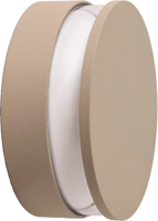 Luce per facciate ELOISE 10W 855lm 2700K Ø145mm IP65 sabbia