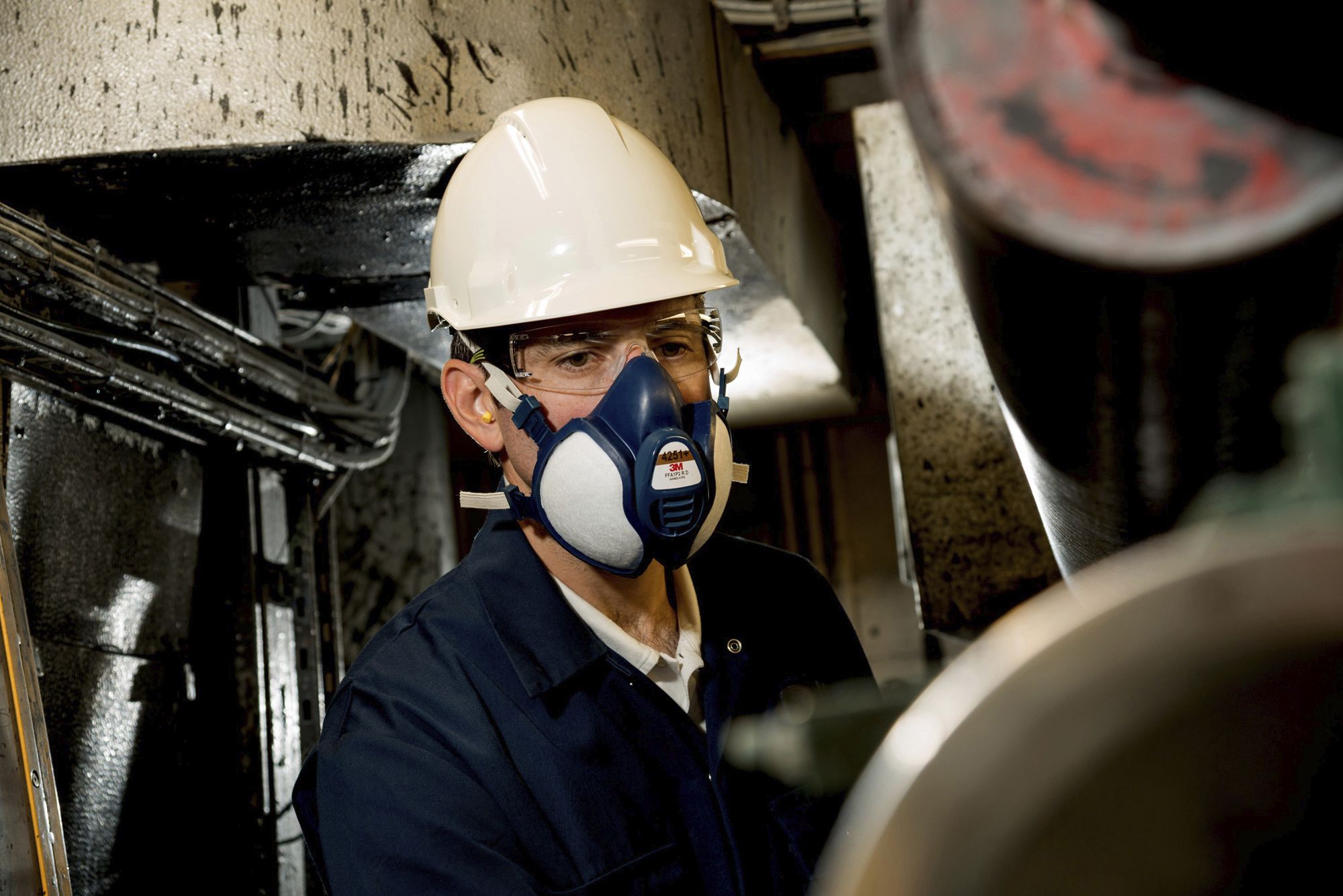 Halbmaske 3M 4255+ Filter FFA2P3 R D wartungsfrei