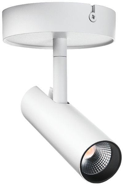 Spot LED SG Tube Micro 7W 360lm 927 36° VAR Ø102×135×25mm blanc