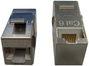 Connecteur 90° RJ45 ITplus cat.6, STP, blindé