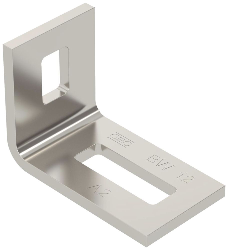 Équerre de fixation Bettermann BW 12 A2 70×50×40mm A2 1.4301 2B