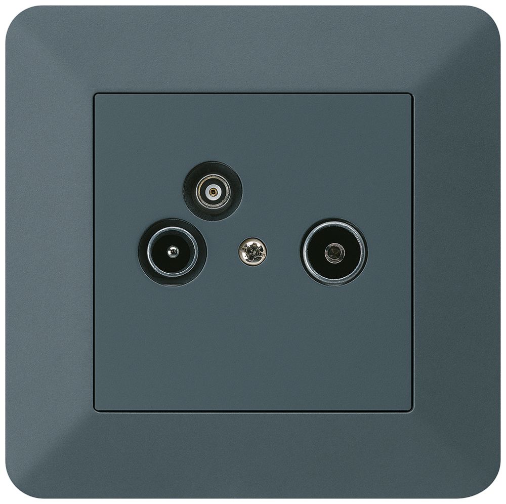 UP-Antennendose R/TV-Daten kallysto.trend 2GHz 10.5db anthrazit