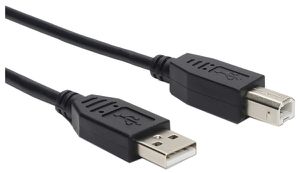 Cavo USB Ceconet USB-A/USB-B (USB 2.0) 480Mbit/s nero 3m