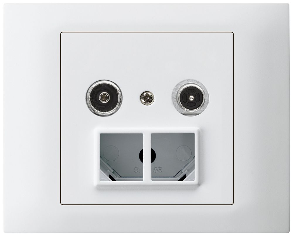 EB-Multimediadose kallysto R-TV mit EB-Dose G3 Bauart T 14dB 2GHz weiss