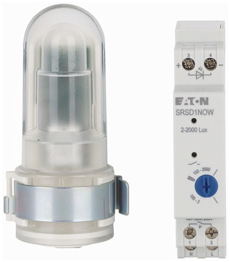 REG-Dämmerungsschalter analog Eaton 1 TE 1 NO 2…2000 Lux