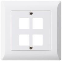 Kit frontal ENC HMS kallysto.line pour 4 modules blanc