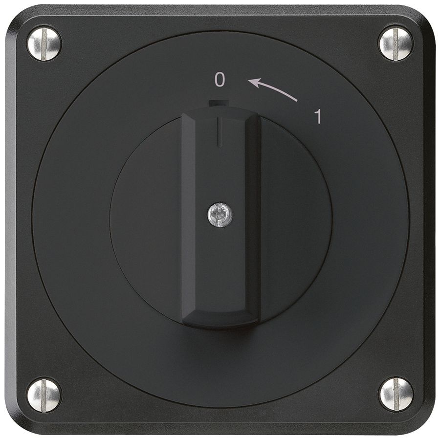 UP-Schwenktaster robusto IP55 schwarz 2P für Kombination