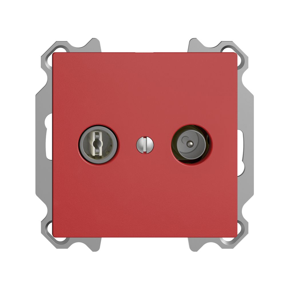 UP-TV-R-Dose EDIZIOdue 23dB berry Breitbanddose 5…2000MHz, FM