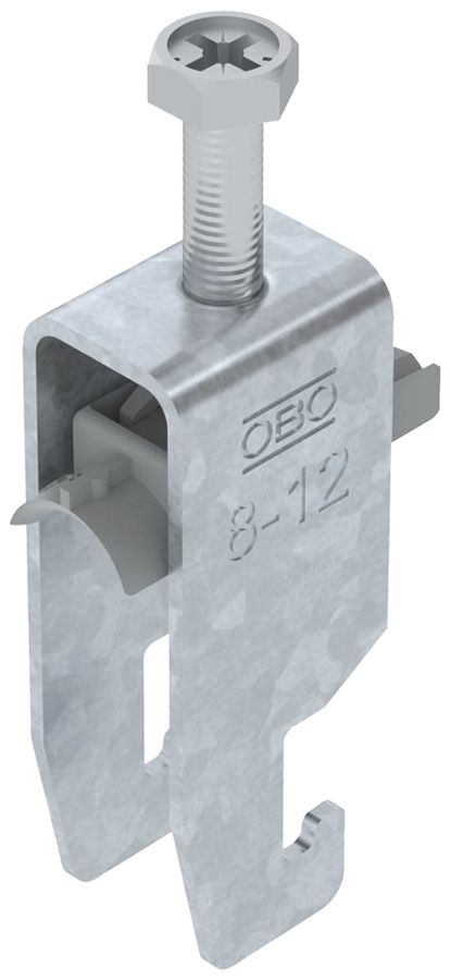 Fixation rapide BET 2056 pied à U mat.synthétique 8…12mm 2×câble acier Zn-ch-im