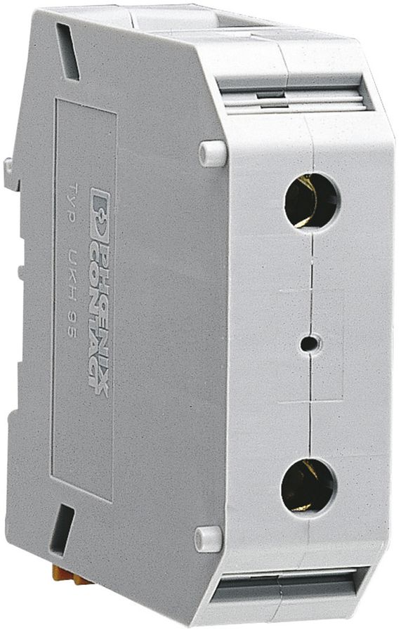 Durchgangs-Reihenklemme Hager 25…95mm², grau