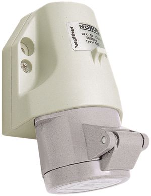 Prise murale AP NORVO 2L 16A 12h 42V blanc