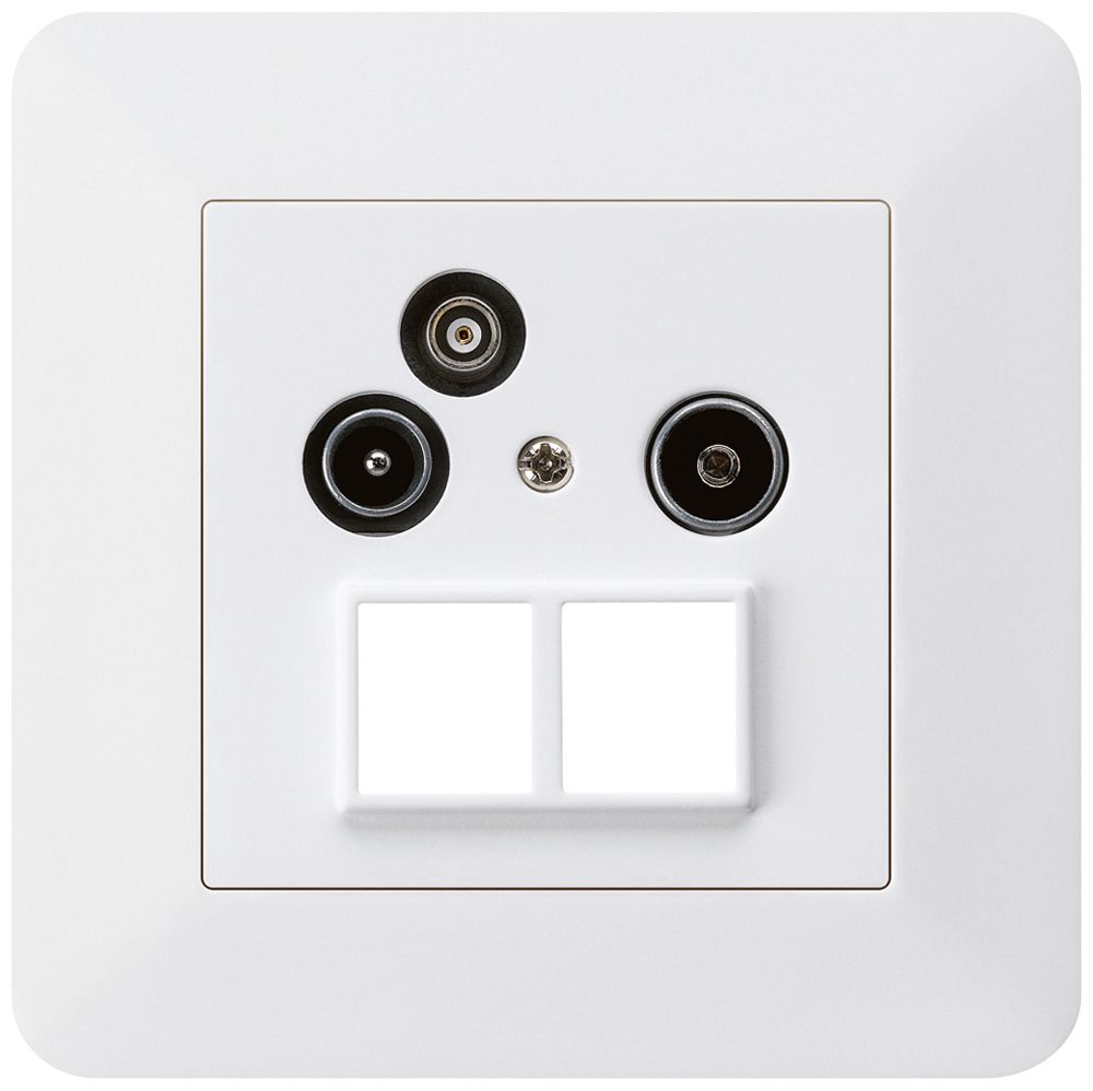 UP-Antennendose R/TV-Daten HMS kallysto.trend 19dB weiss