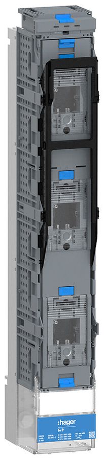 Barre de commutation HPC Hager FV+ NH2 3P 400A 690V 100kA raccordement à vis