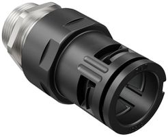 Schlauchverschraubung AGRO FLEXAquick Ø15.8mm M16×1.5 gerade IP68 schwarz