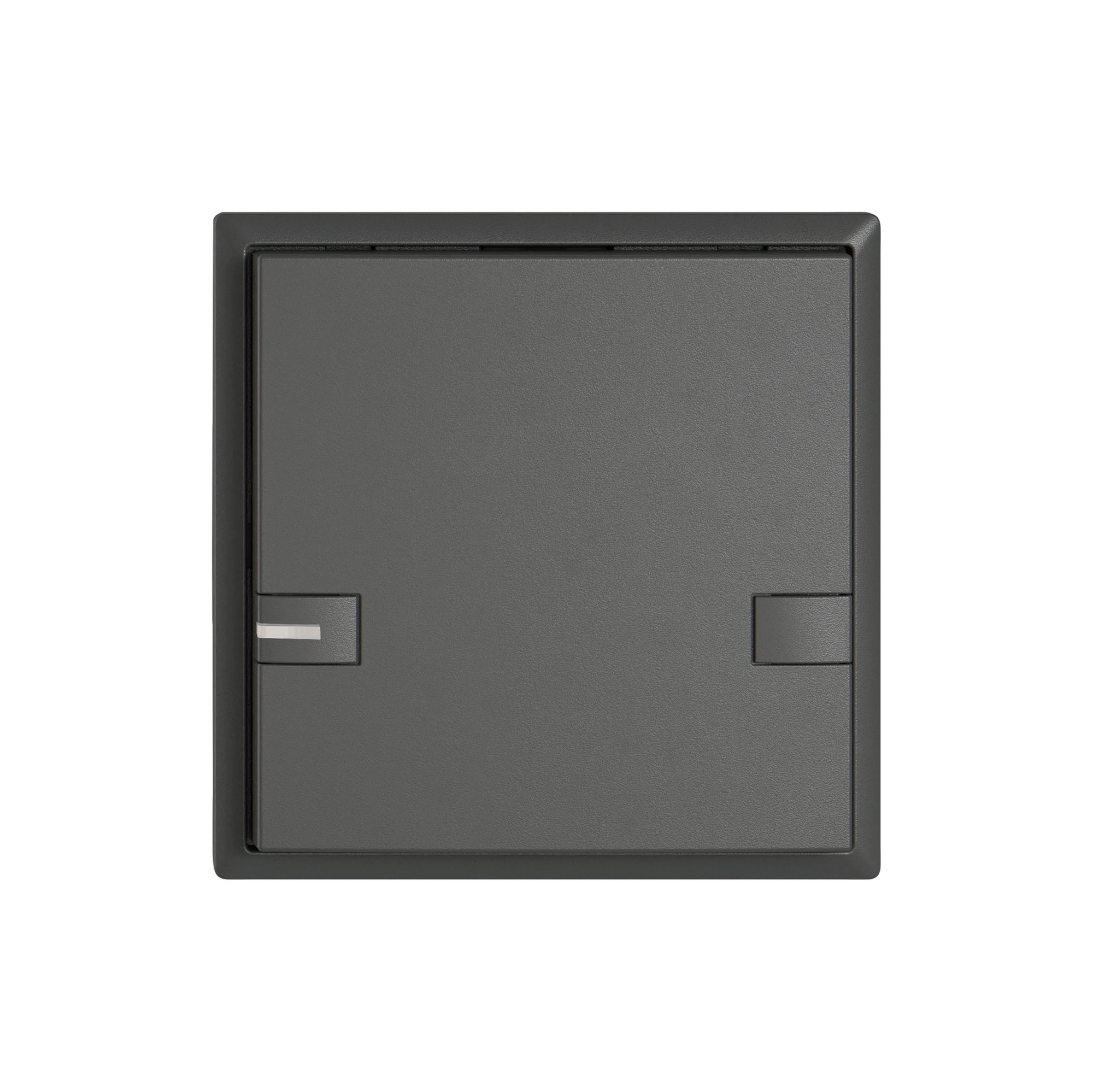 Poussoir KNX RGB EDIZIO.liv SNAPFIX® capteur temp.RGB-LED 1× comm.2T grf