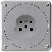 Prise HA robusto type 25 avec bornes enfichables aluminium