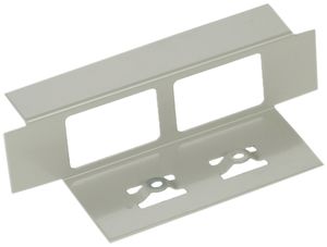 Montageplatte Woertz mit 2 FLF-Öffnungen