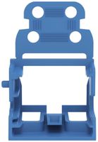 Adattatore di fissaggio WAGO c.scarico di trazione p.10×4mm² laterale bl