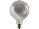 LED-Lampe SLV Illusion Globe E27 5W 2200K DIM mattiert Rauch Ø125×180mm