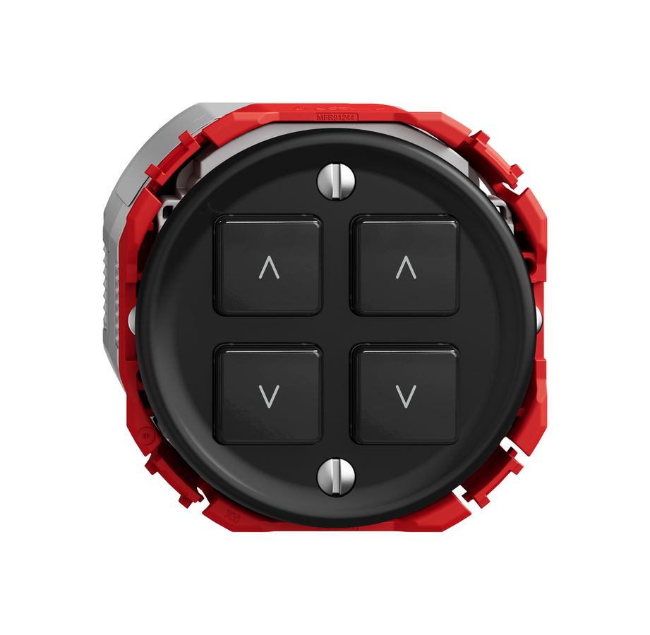 Interruttore tapparelle STANDARDdue Wiser SNAPFIX® 2 canali 4 tasti WLAN ne