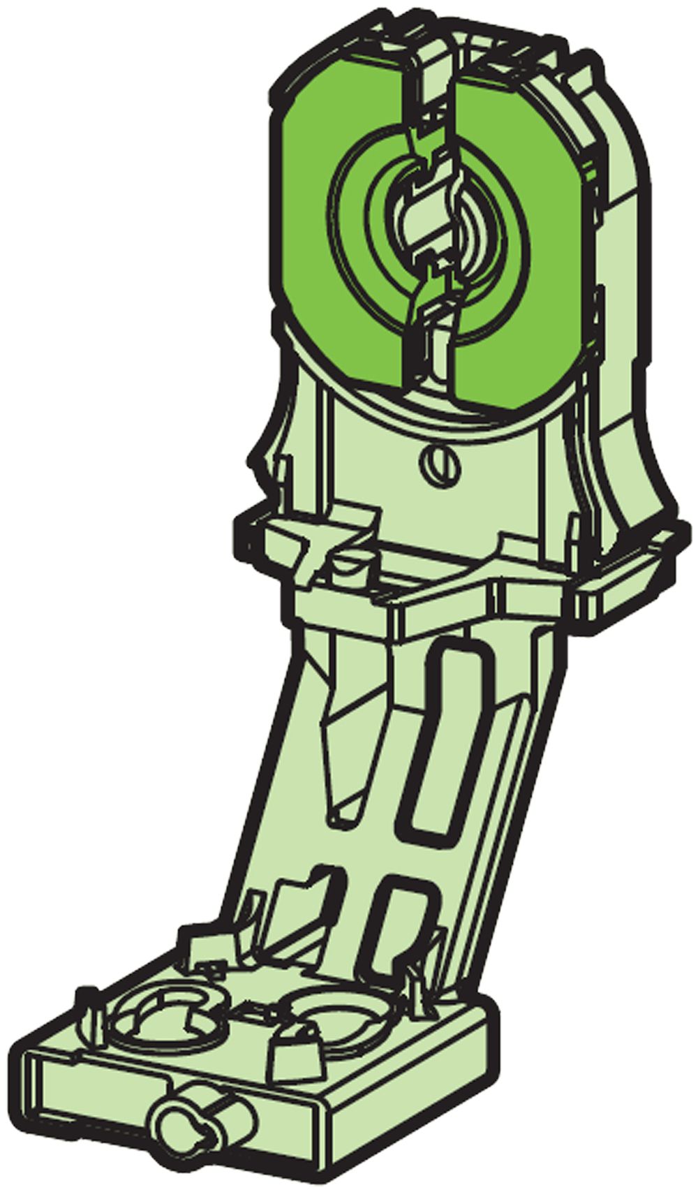 Portalampada G13 corto per lampada 26mm 14…65W+zoccolo starter