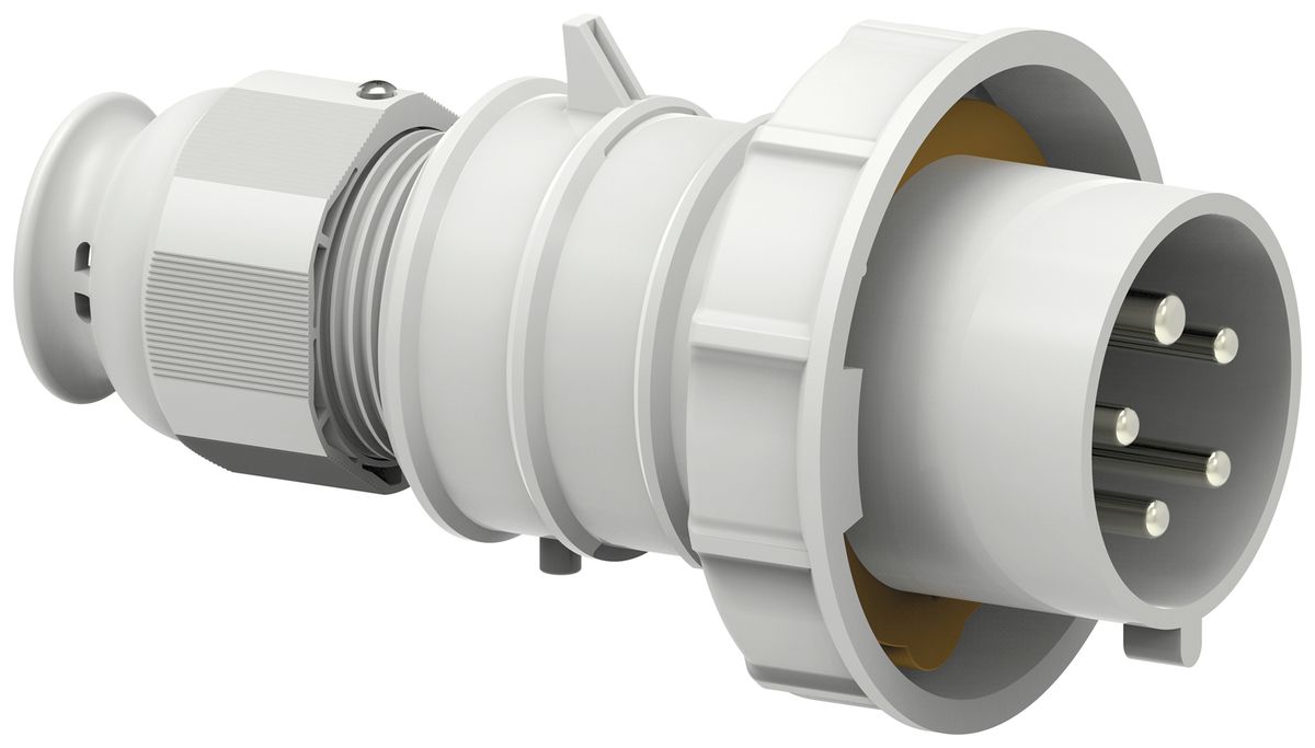 Fiche mobile Bals CEE Q-C TE 16A 5P >50V 1h IP67 Ni