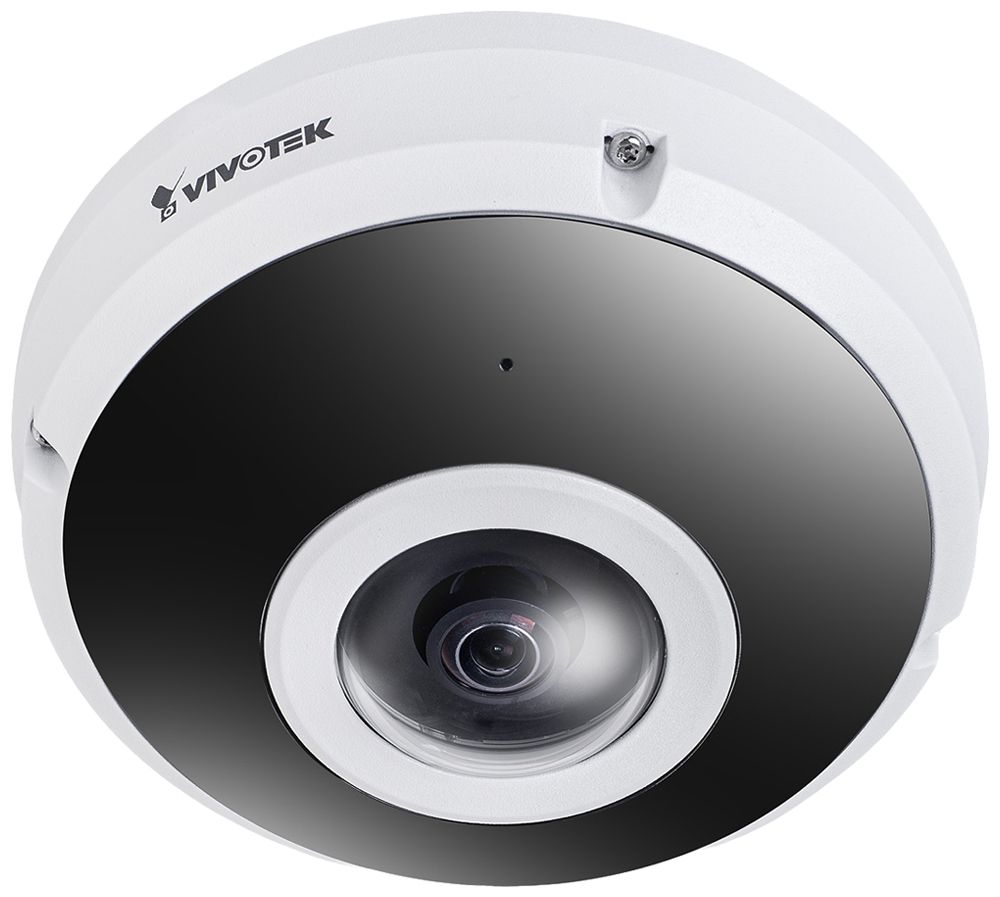 Telecamera dome VIVOTEK FE9380-HV 5MP PoE 180° IR+LED IP66