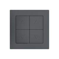 UP-Storenschalter SIDUS E anthrazit 2-Kanale