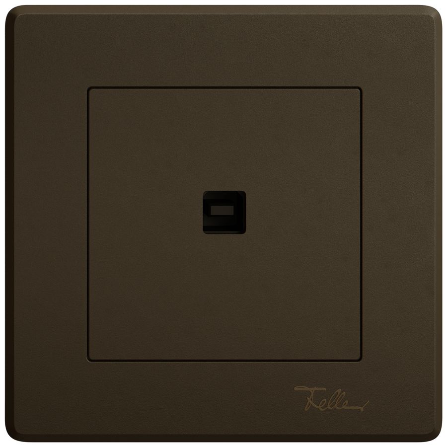 Interface de données USB KNX ENC EDIZIO.liv SNAPFIX® prise USB type B br