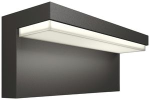 Applique LED Philips Bustan 3.8W 800lm 2700K IP44 antracite
