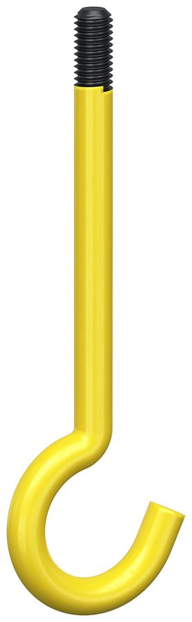Hakenschraube Kaiser Ø26mm M5×55mm isoliert gelb