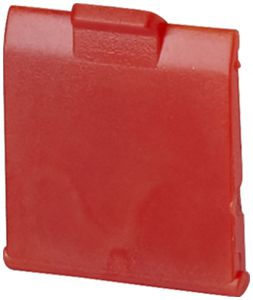 Copertina antipolvere H-LINE M, per pannello patch, rosso, 10 pezzi