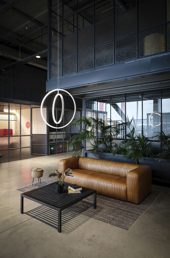 LED-Pendelleuchte SLV ONE VERTICAL 40W 2550lm 2700/3000K Ø800×30mm weiss