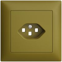 Kit frontale INC EDIZIOdue olive 88×88mm 1×T23