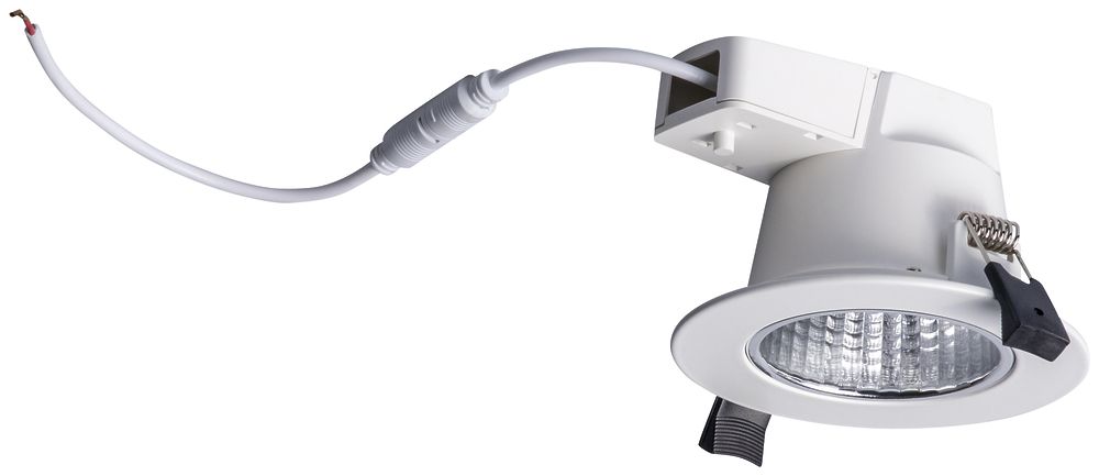 Downlight LED DOTLUX CIRCLEugr-dim, 5W, 3000…5700K, s.conducente, COLORselect