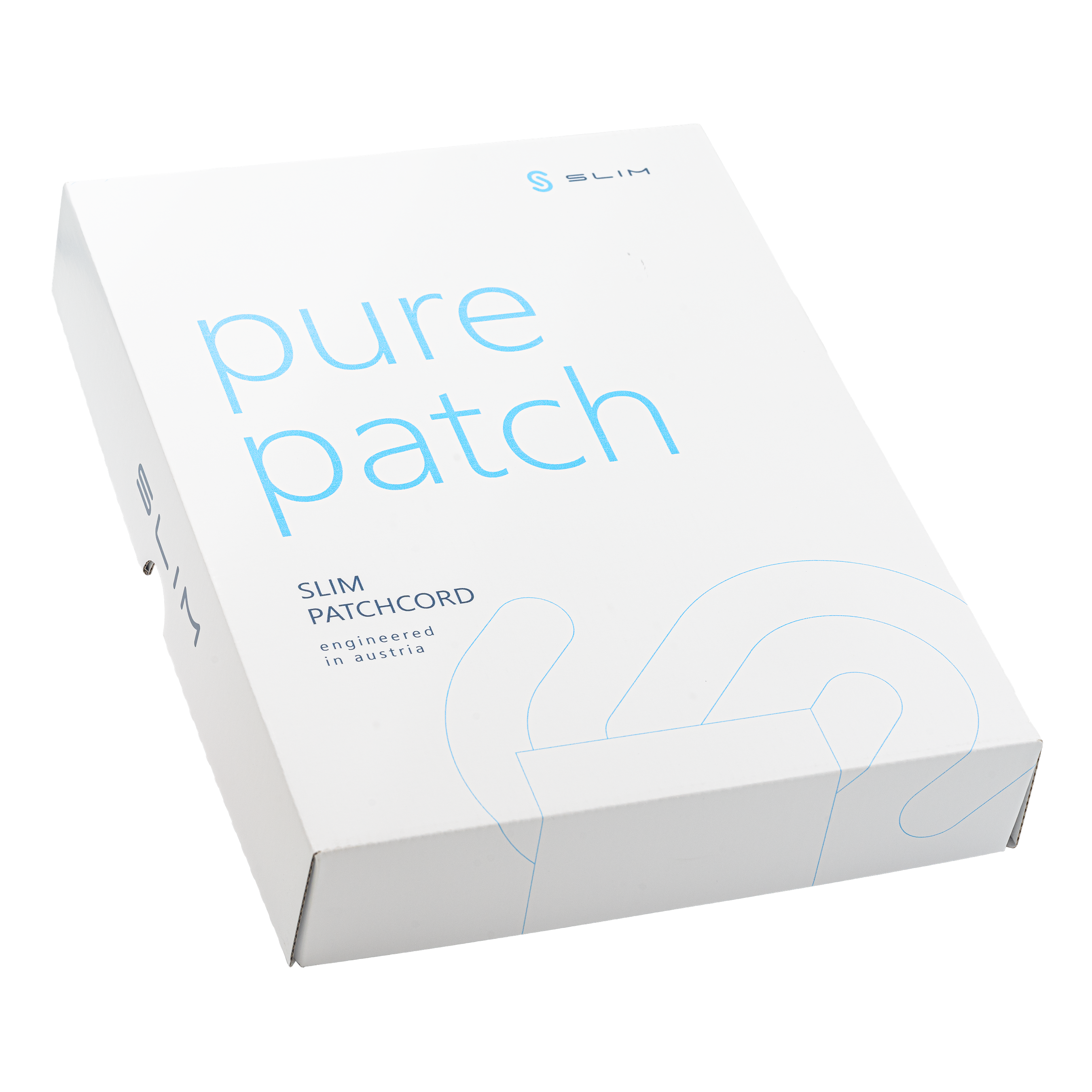 SLIM Câbles patch: 25cm, vert, 50-Pack Cat.6A, U/FTP, LSOH, jack non sécable