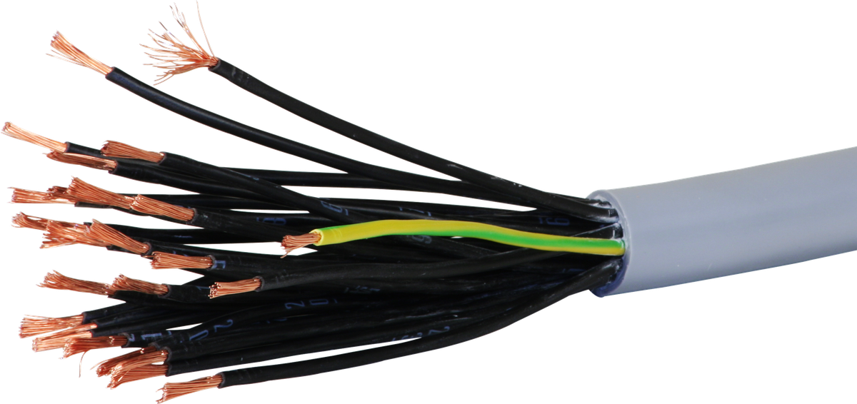 Steuerkabel LiYY 25×1.5mm² nummeriert grau