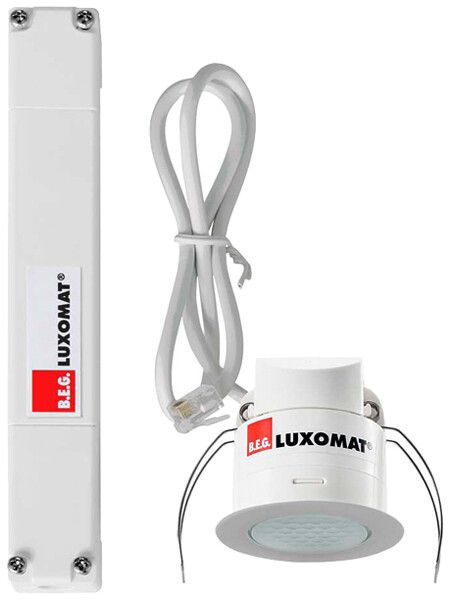 EB-Präsenzmelder SWISSLUX PD11-M-DACO-FLAT DALI-2 hellgrau