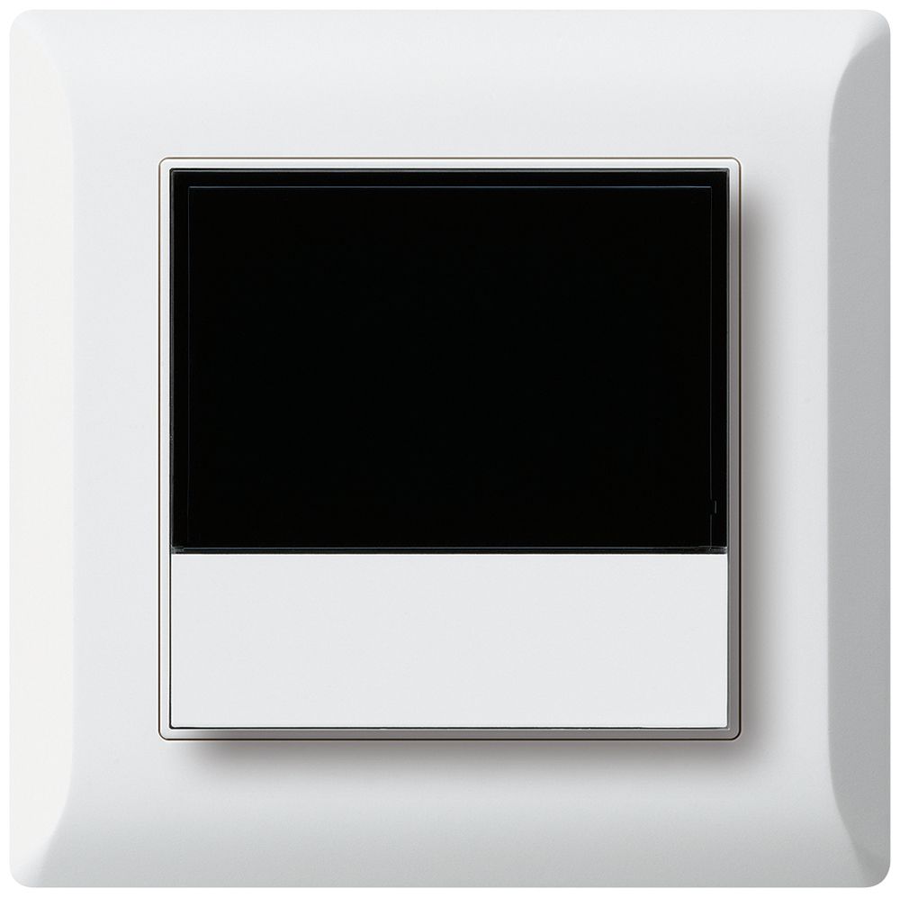 Termostato ambiente INC kallysto.line KNX s/e-link con tasto bianco